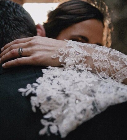 kiss, love and bride