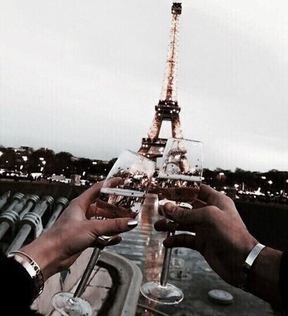 paris, cheers and engagement