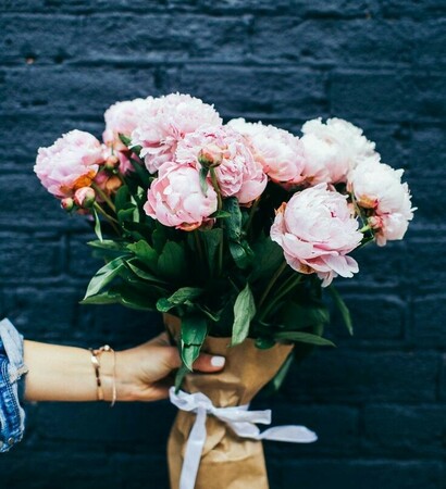 petals, green and pastel