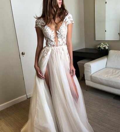 wedding dress, white and bride