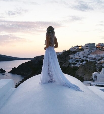 outfit, santorini and simple