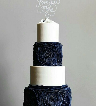 white, matte and dark blue