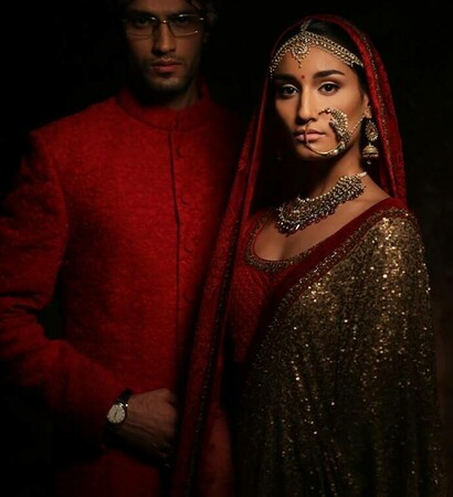 indian tradition, rajasthani jewellery and red theme