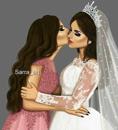 sister of the bride, love and عروسه