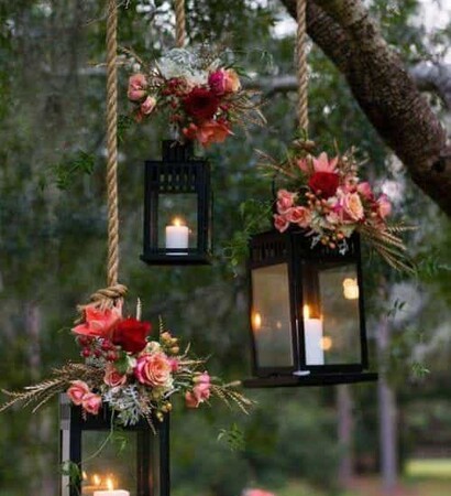 lanterns, place and lights