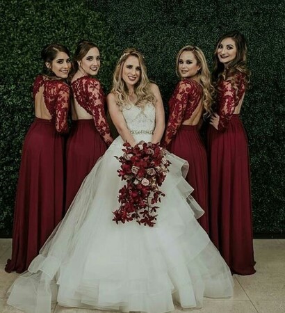dress, noiva and red
