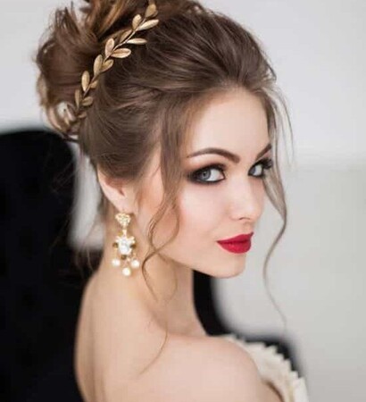 make up, fashion and wedding updo