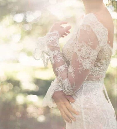 lace, dress and feminine