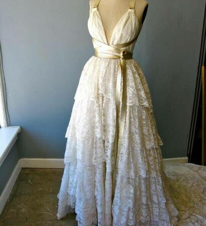 lace wedding dress, hippie wedding dress and wedding dress