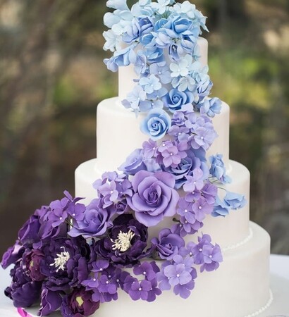 flowers, ombre and designer