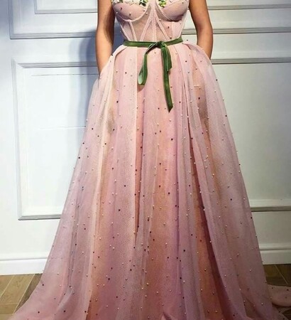 chic, green and pink
