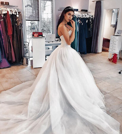 white, luxury and dresses