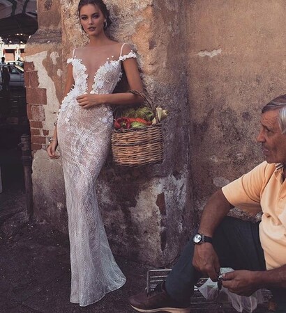 dress, romantic and weddingdress