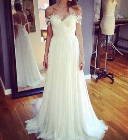 country wedding dress