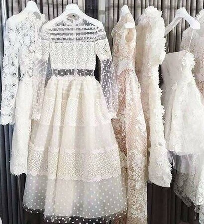 wedding dress, love and options