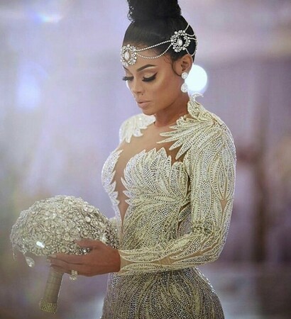 dress, diamant and mariages