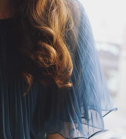 beautiful, hair and dress