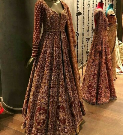 brida, stunning outfit and indian