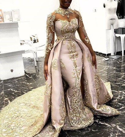 bride, gold and elegant