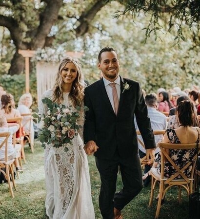 future, white and bride