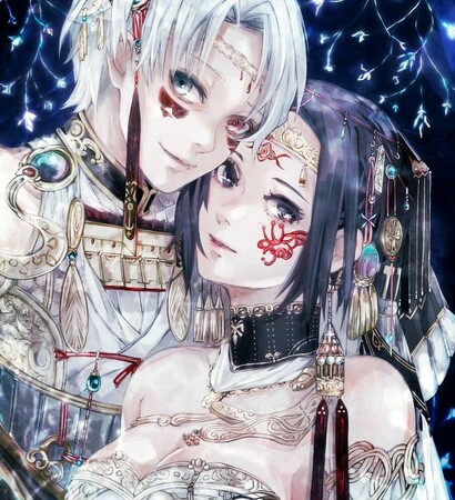 tg re, touken and touka kirishima