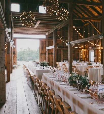 country living, reception and weddings