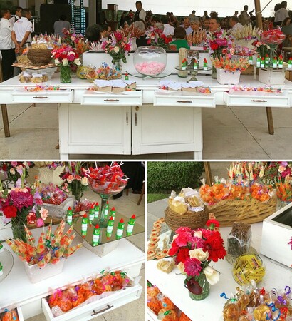snacks, boda and candy