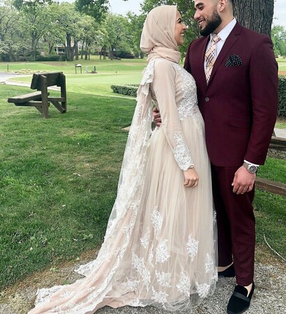 costard, mariage and hijab