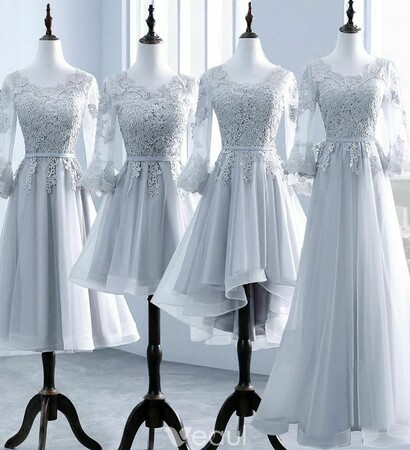 2018, pierced dress and grey dress