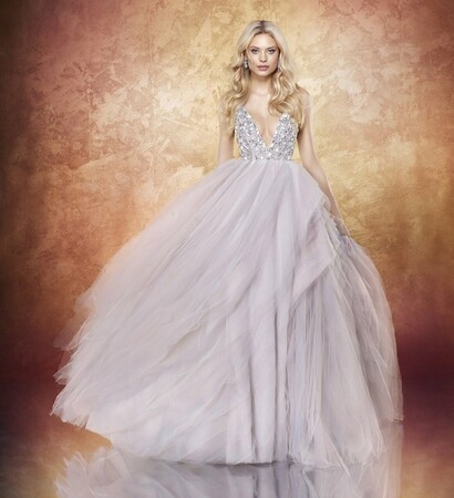 wedding dress, dress and hayley paige