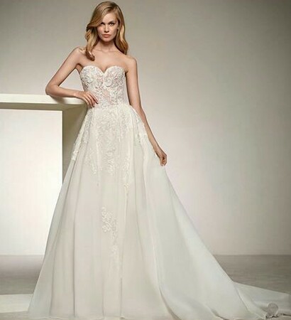 Couture, dress and bride