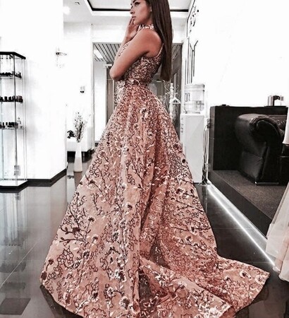dress, Dream and gold
