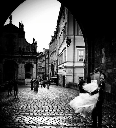 bridge, black&white and black