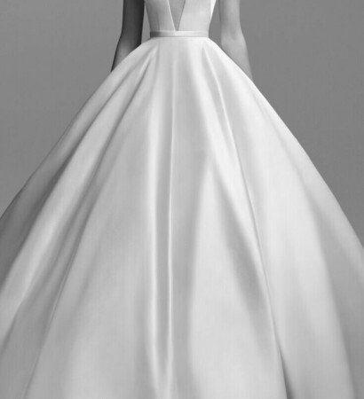 bride, dress and chic