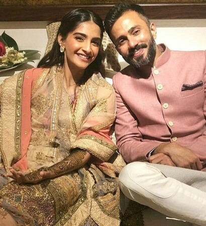 sonam kapoor, bollywood and mehendi