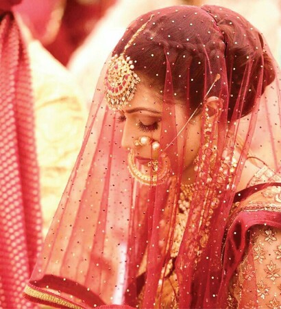 red dress, beauty and bride