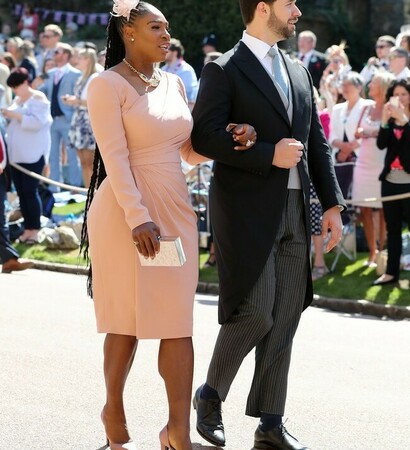 boda real, alexis ohanian and Serena Williams