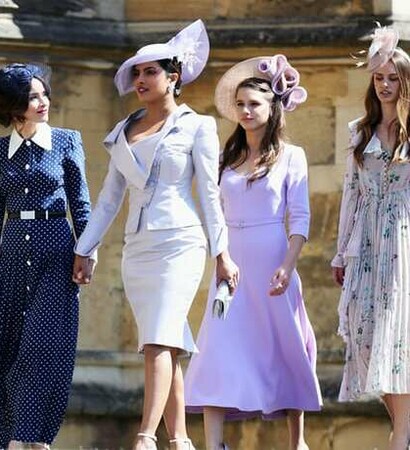 suits, dresses and royal