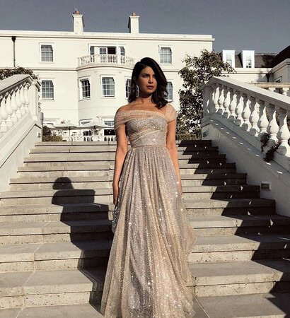 bollywood, gown and look