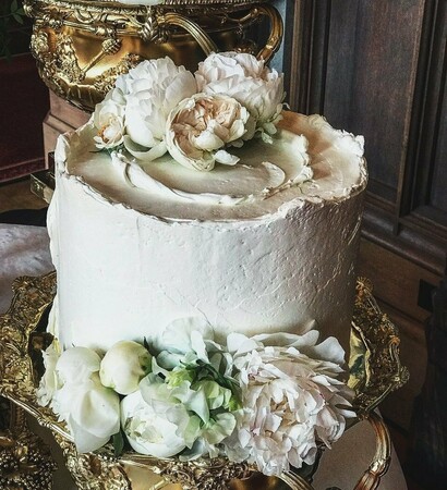 cake wedding, harry and pastel