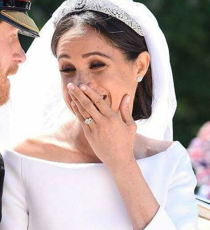 bride, harry & meghan and groom