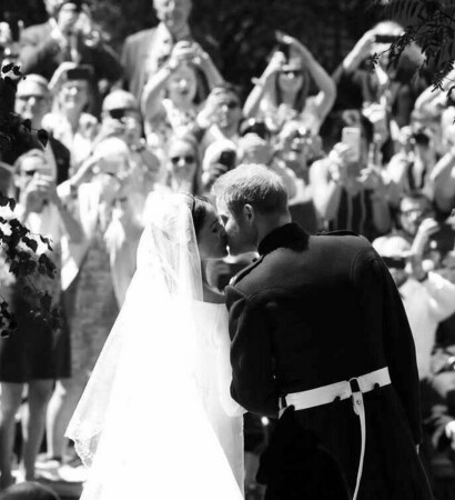 couple, meghan markle and b&w