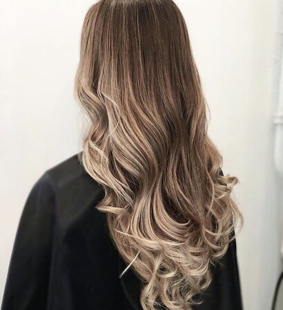 blonde, balyage and ombre