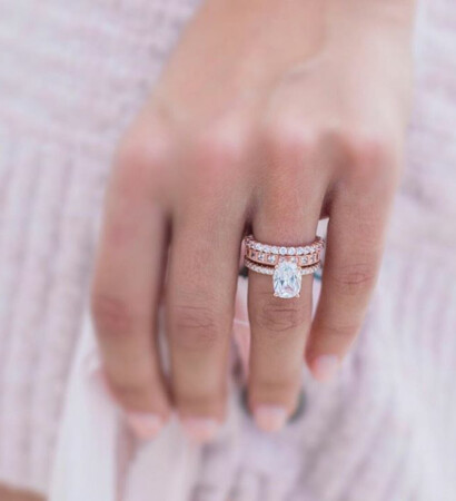 wedding day, diamonds and fashion