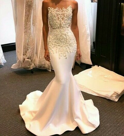 woman, white dress and wedding dress