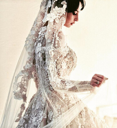 wedding dress, girls and love