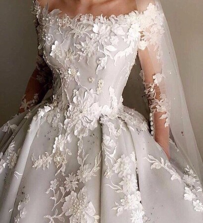 beautiful, wedding dress and girl