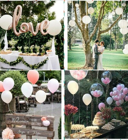 decoration, love and baloons