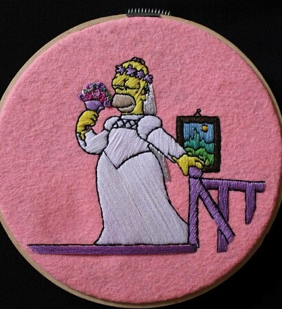 beauty, embroidery and bride