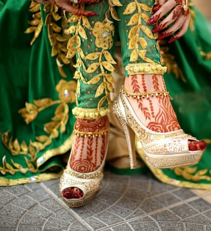 henna, feets and nails